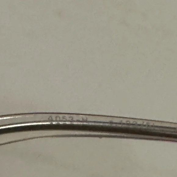 Chanel Silver Rimless Sunglasses CH. 4053H vantage 1990s - Picture 7 of 10